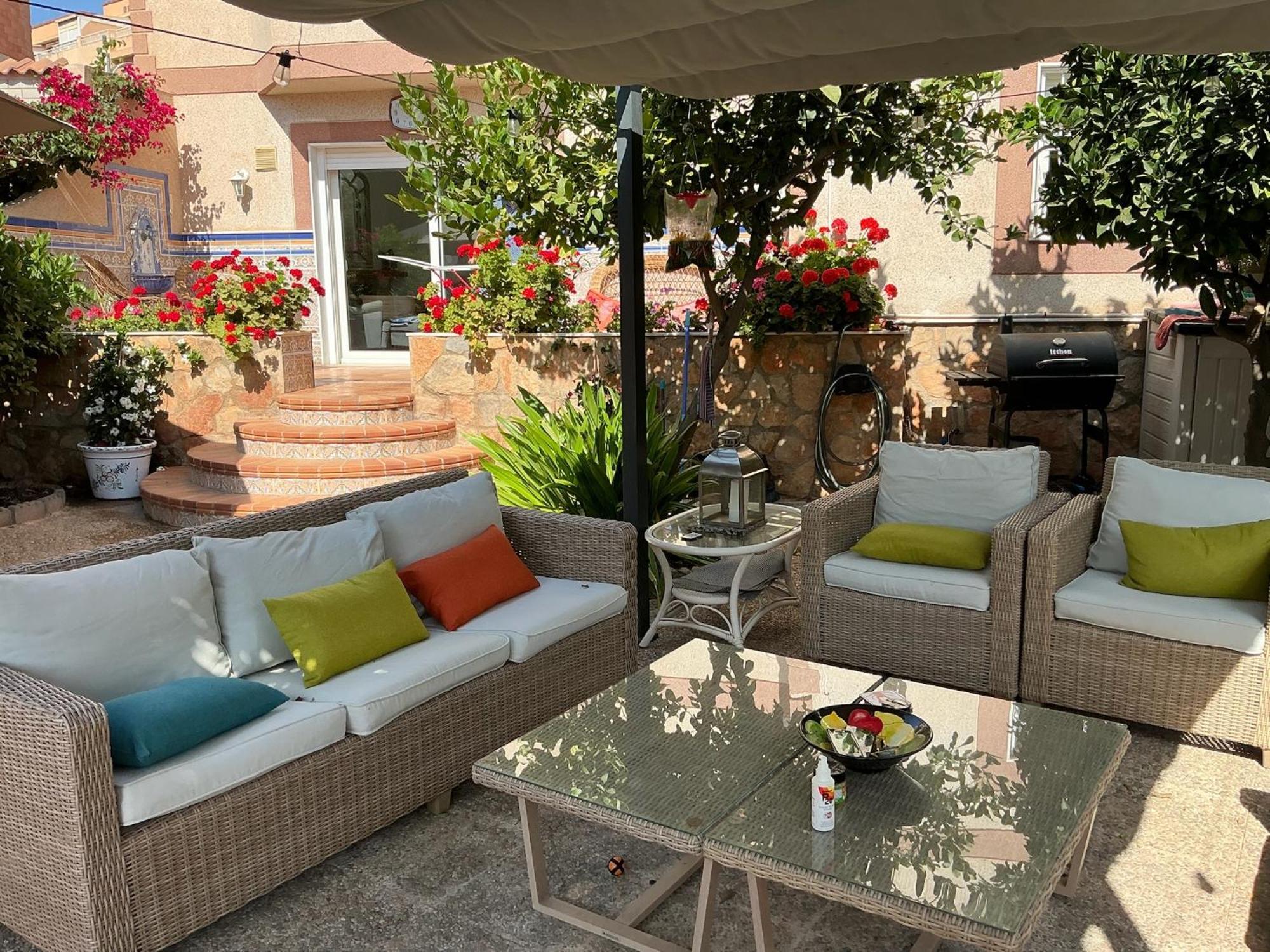 Large Private Pool And Garden Near Vakantiehuis Roquetas de Mar